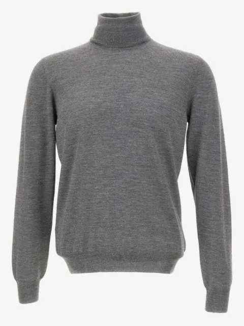 Gran Sasso turtleneck ribbed sweater