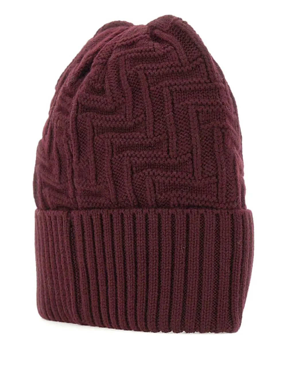 Paolo Pecora logo-patch beanie - Rood