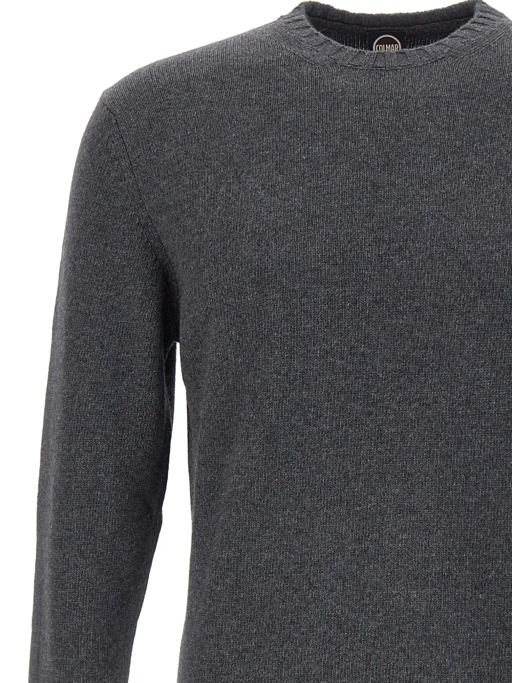 Colmar crew-neck ribbed sweater Grijs
