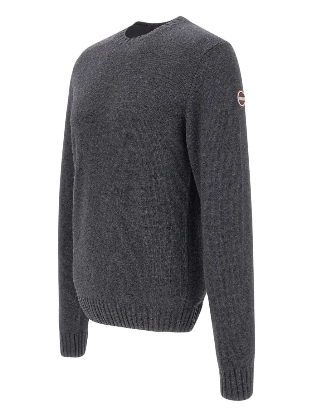 Colmar crew-neck ribbed sweater Grijs