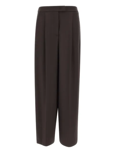 kaos pleated-detail trousers