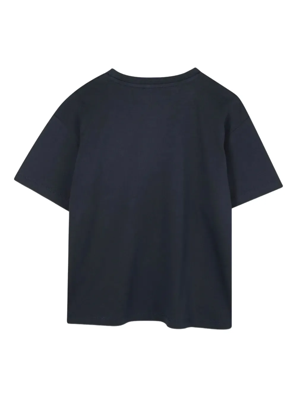 Kenzo Kids T-shirt met logodetail en ronde hals Blauw