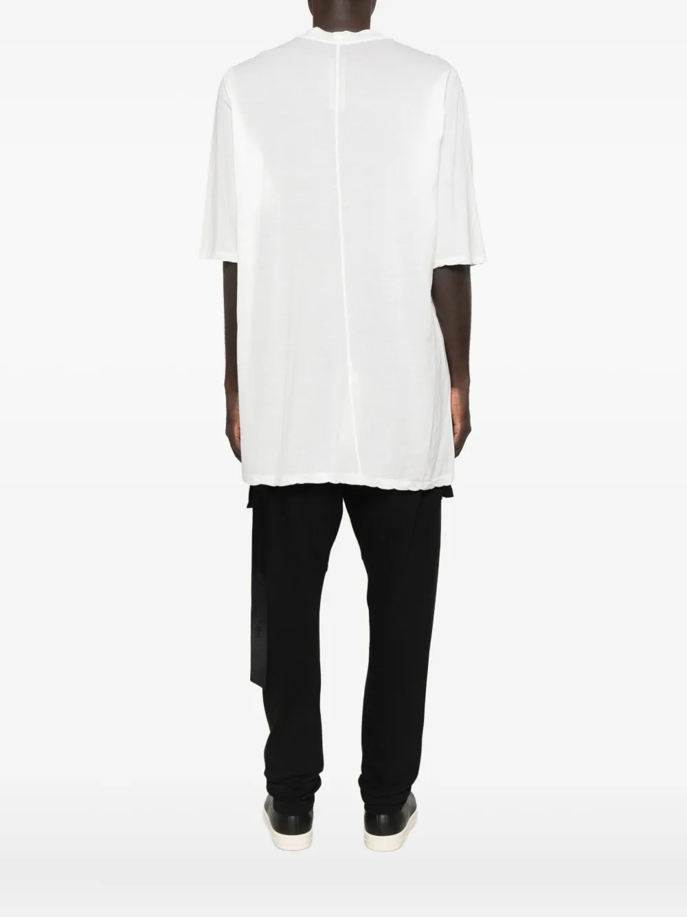 Rick Owens Drkshdw Short-sleeved T-shirt In White