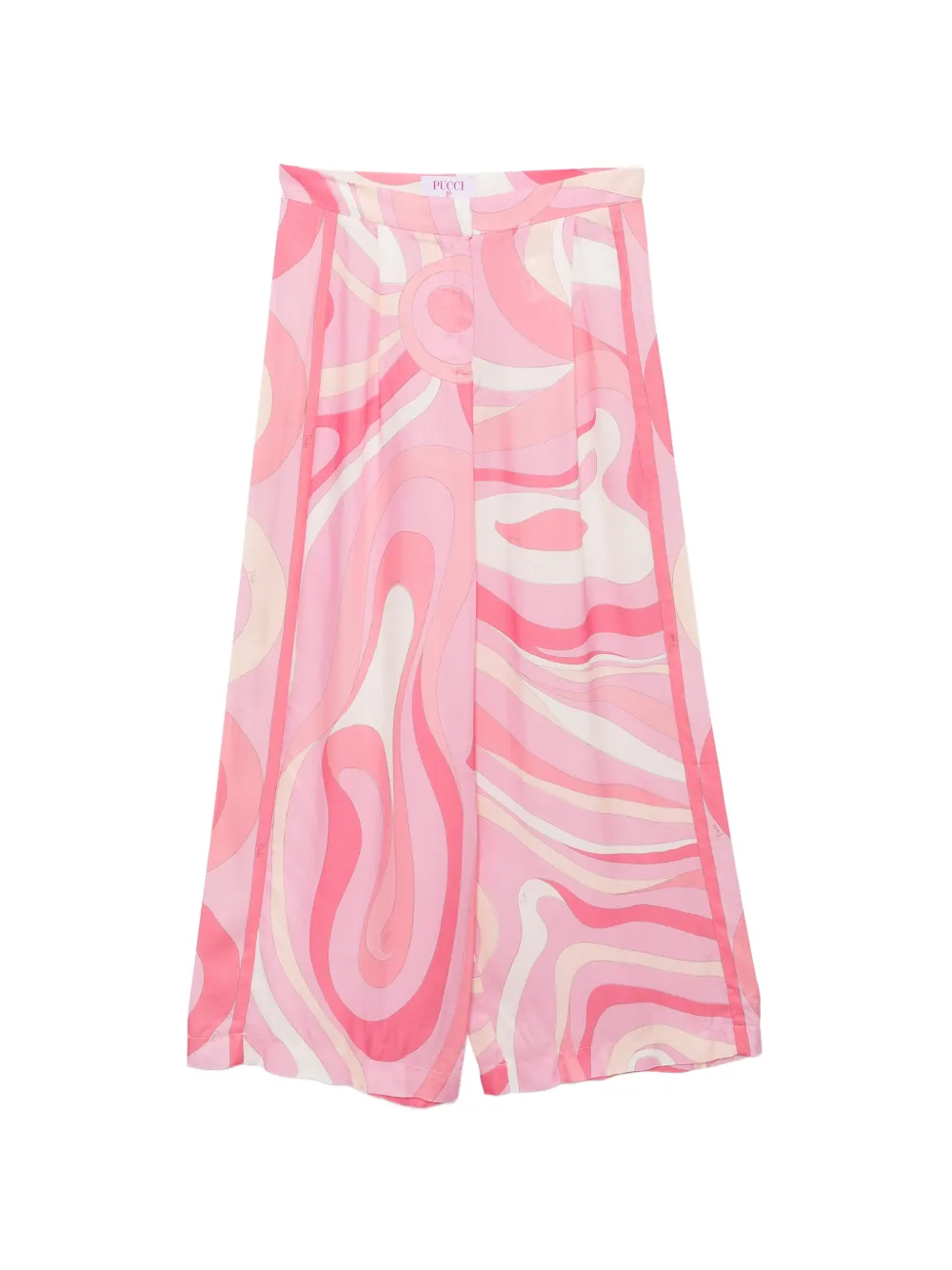 PUCCI Junior Marmo-print trousers - Rosa