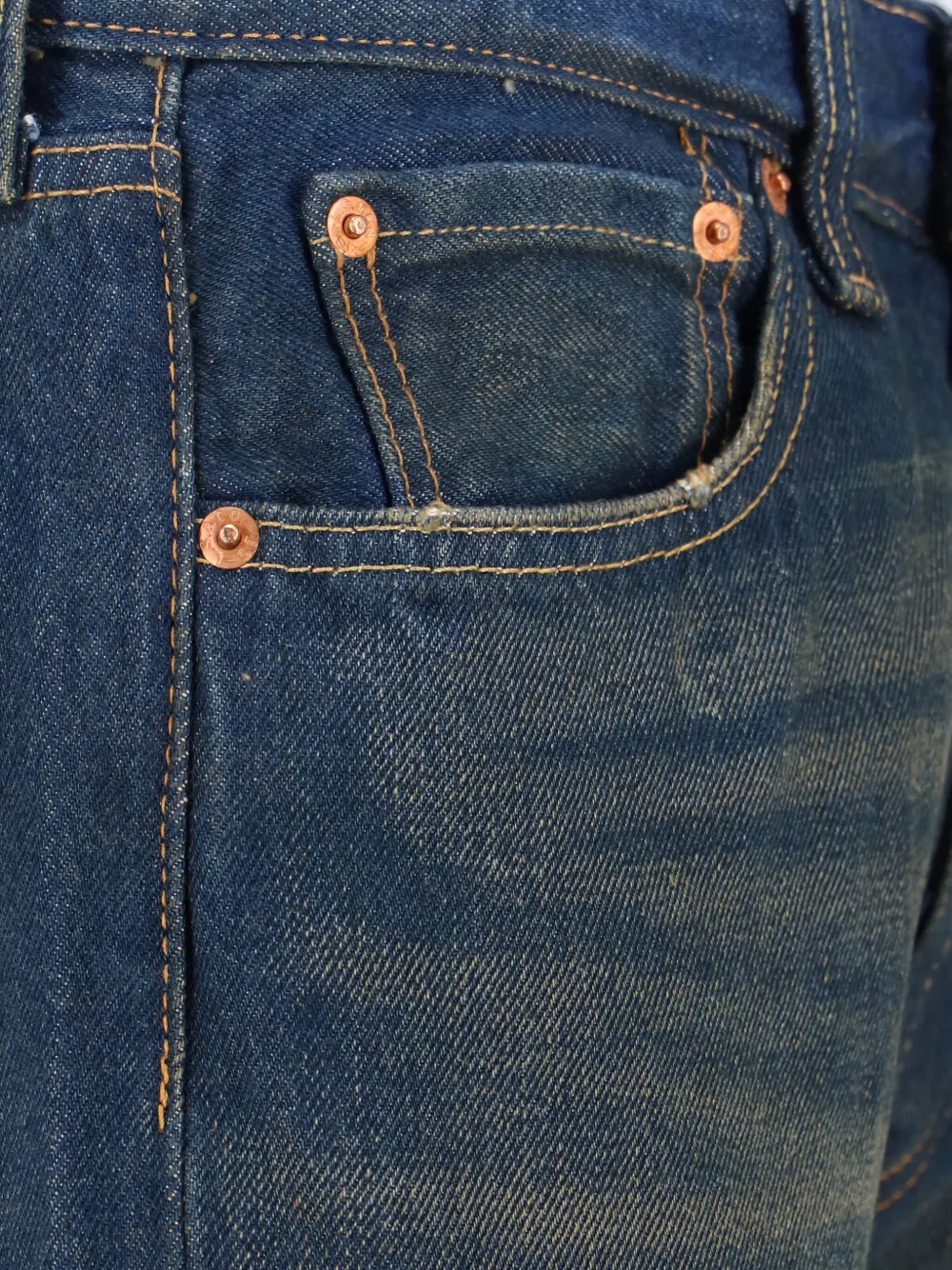 Levi's 501 button-fly jeans Blauw