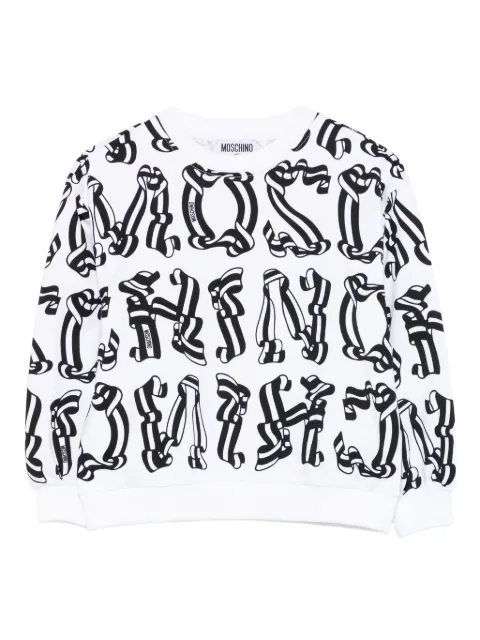 Moschino Kids graphic-print sweatshirt