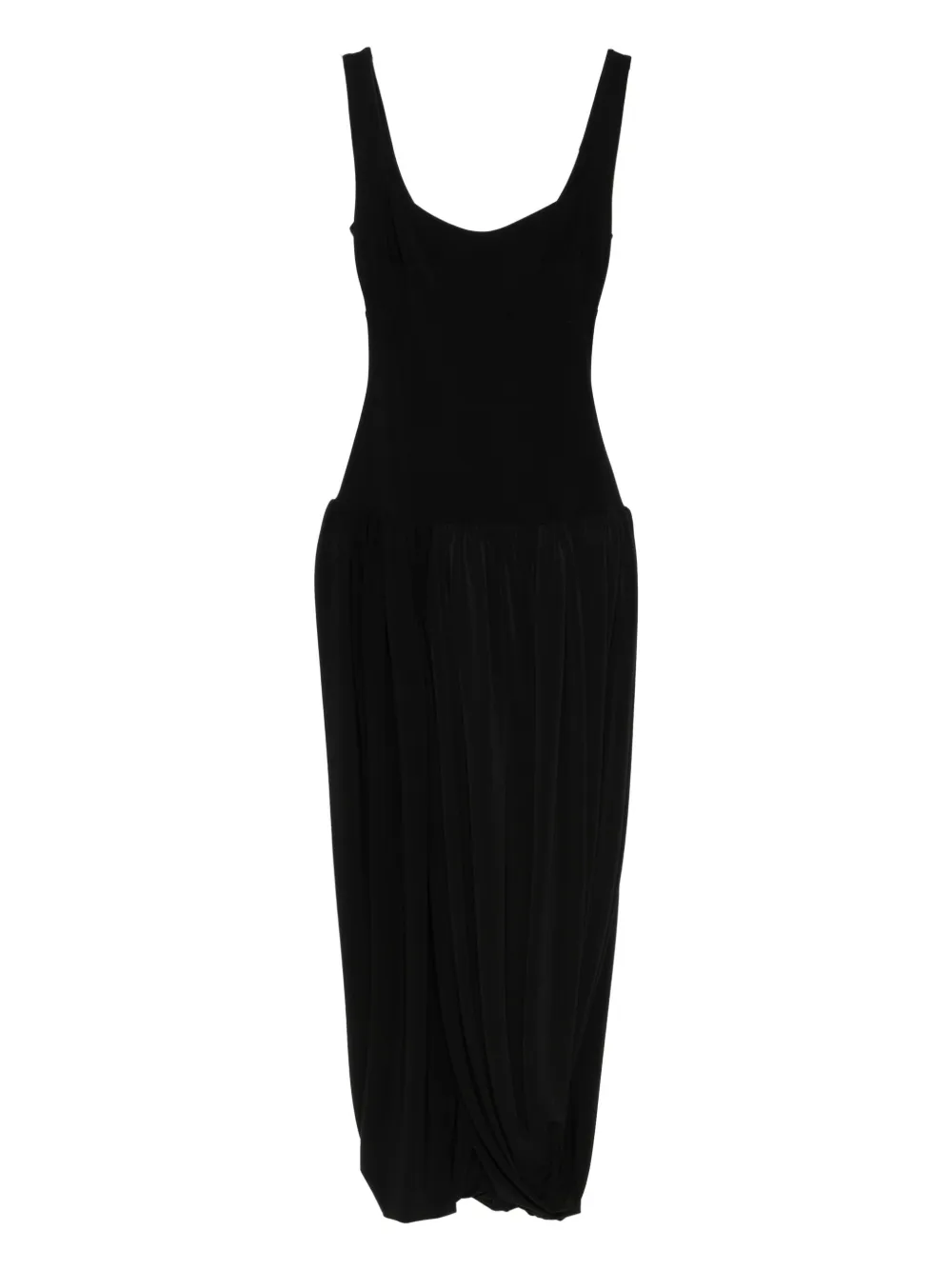 Atu Body Couture vestido midi con cuello redondo | negro | Image 1