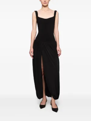 Pleats Please Issey Miyake ノースリーブ プリーツドレス | ブラック
