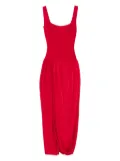 Atu Body Couture scoop-neck midi dress - Red