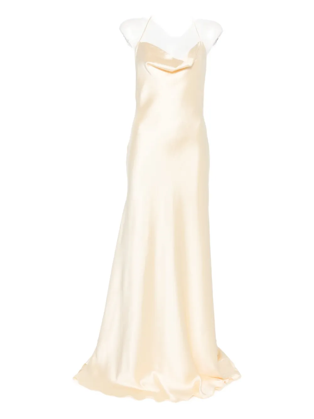 Atu Body Couture scoop-neck maxi dress | Yellow | Image 1