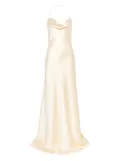 Atu Body Couture scoop-neck maxi dress - Yellow