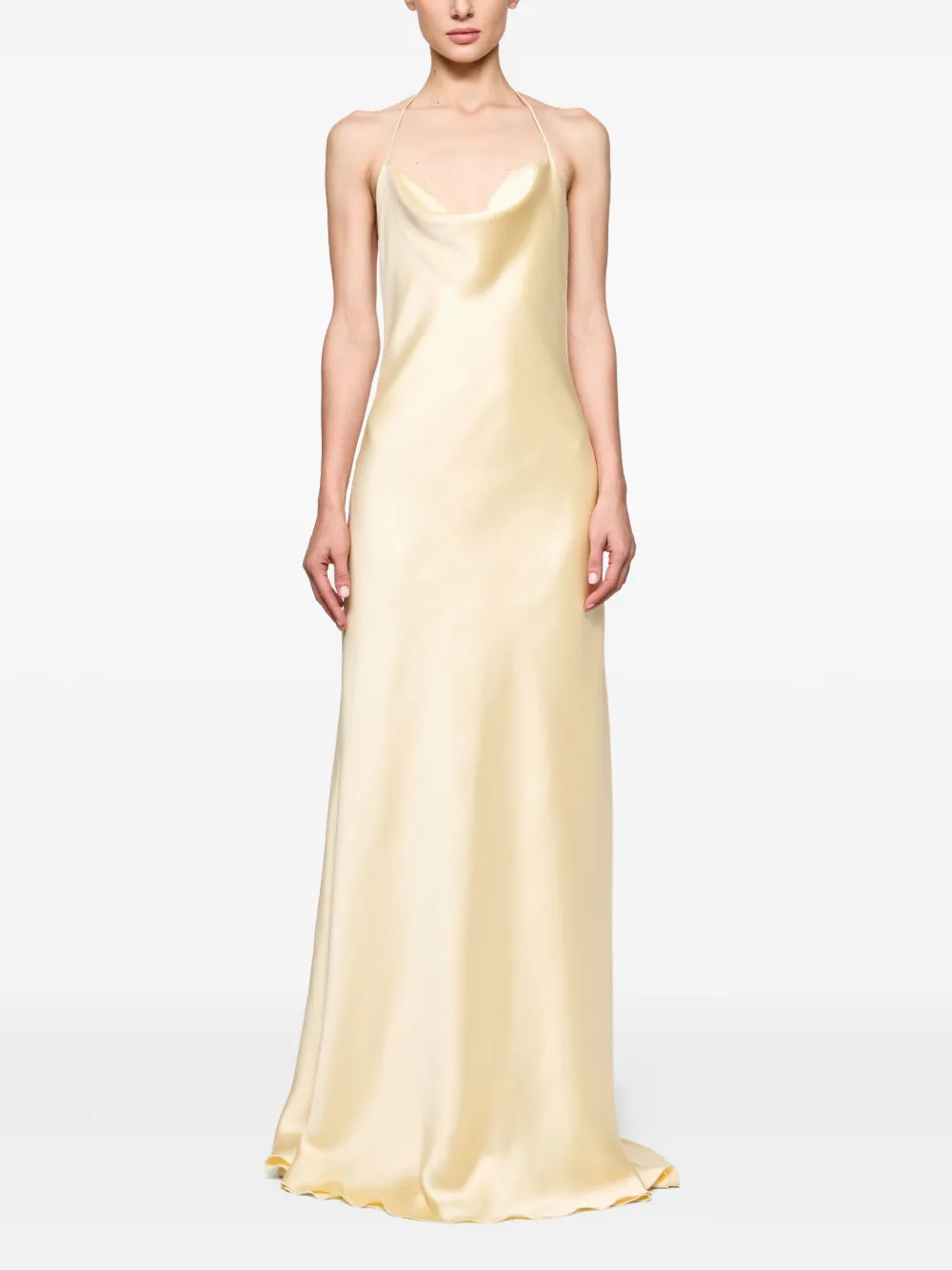 Atu Body Couture scoop-neck maxi dress - Giallo
