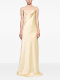 Atu Body Couture scoop-neck maxi dress - Yellow