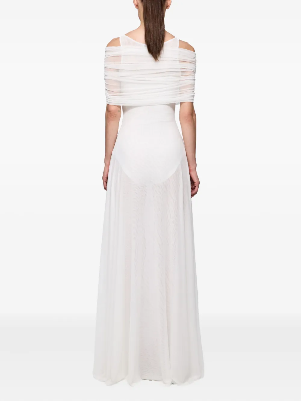 Atu Body Couture Mouwloze maxi-jurk Wit