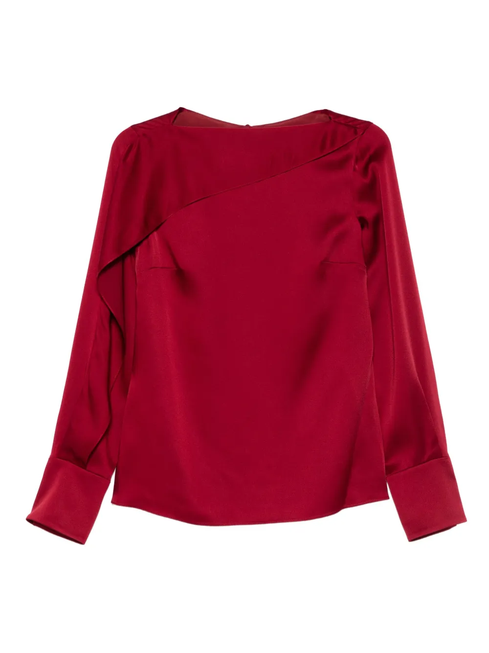 ERDEM long sleeve top - Rosso