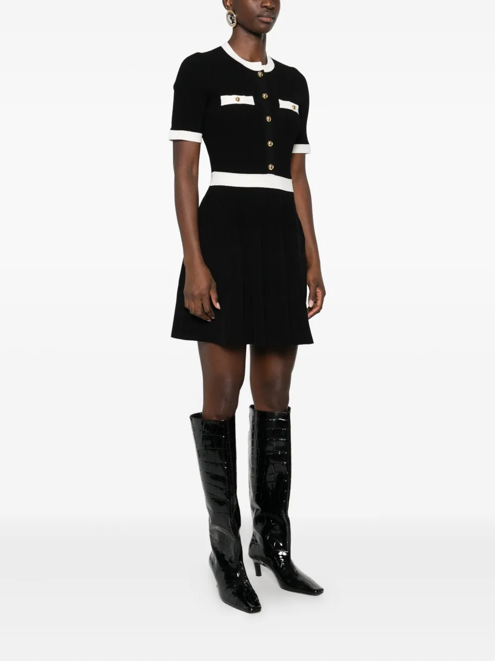 Simkhai Astoria mini-jurk Zwart