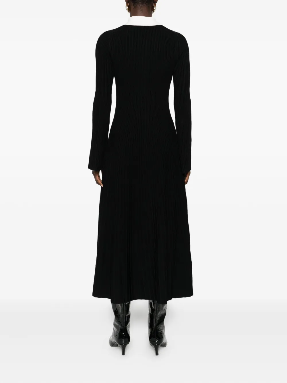Simkhai Phillipa midi-jurk Zwart