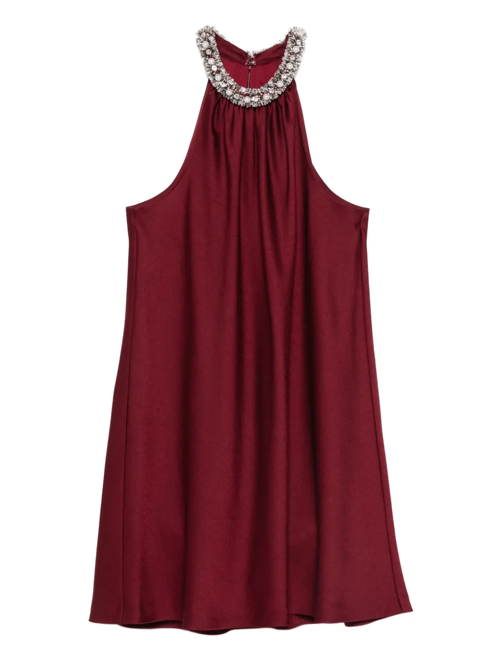 Simkhai Hadleigh embellished-detail mini dress | Red | Image 1