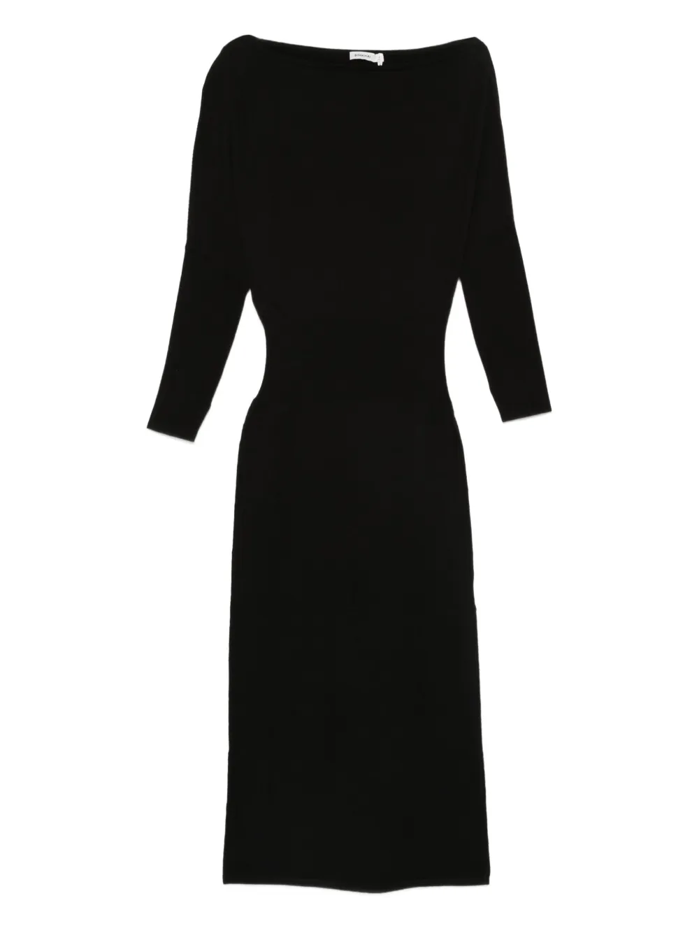 Simkhai robe Janese à coupe mi-longue | noir | Image 1