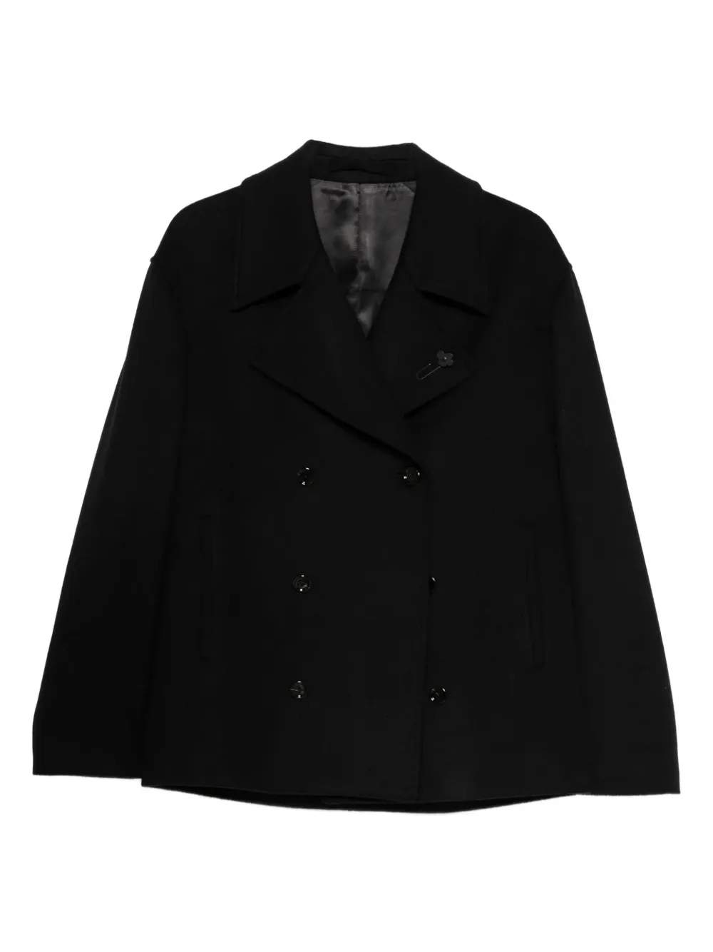 Lardini blazer con doble botonadura | negro | Image 1
