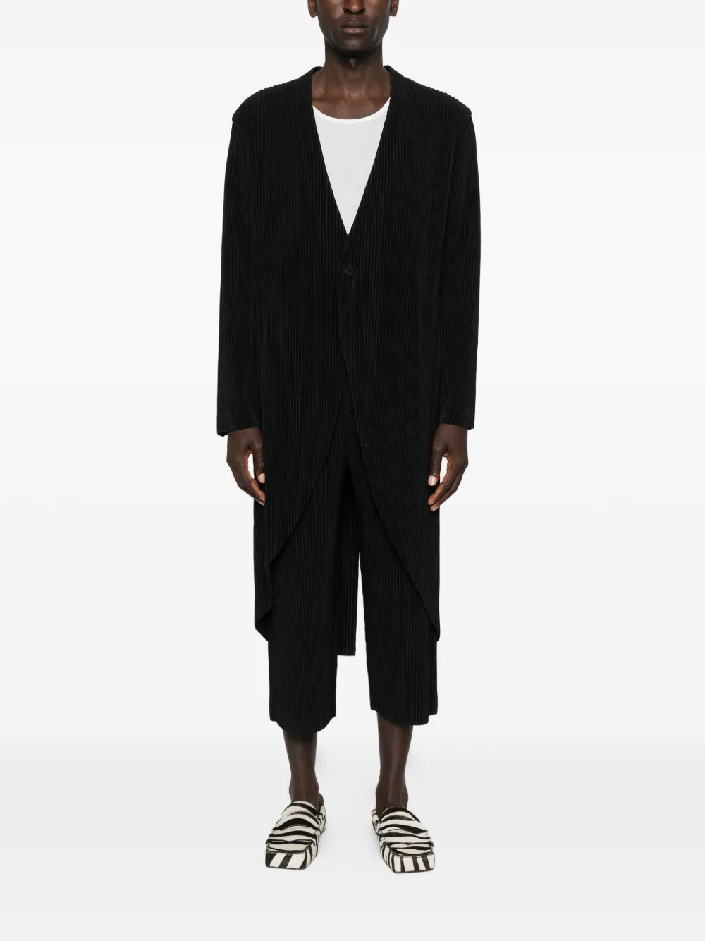 Homme Plissé Issey Miyake Tailored Pleats 2 buttoned coat | Single Breasted Coats | Image 2