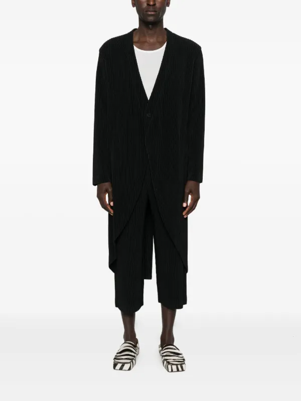 Homme Plissé Issey Miyake Tailored Pleats 2 コート | ブラック