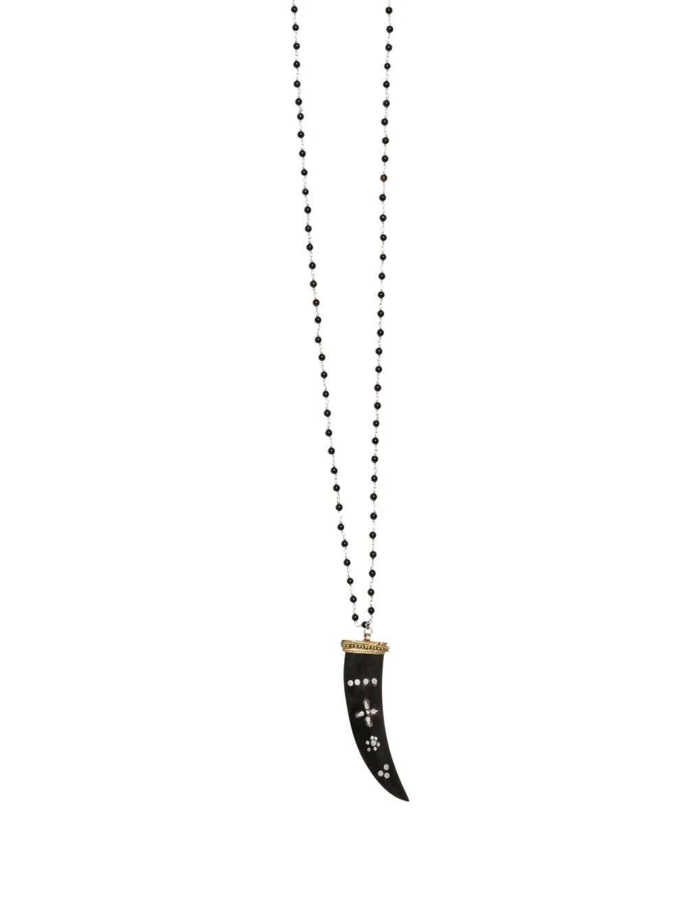 Blaklace Rosario Onice Necklace In Black
