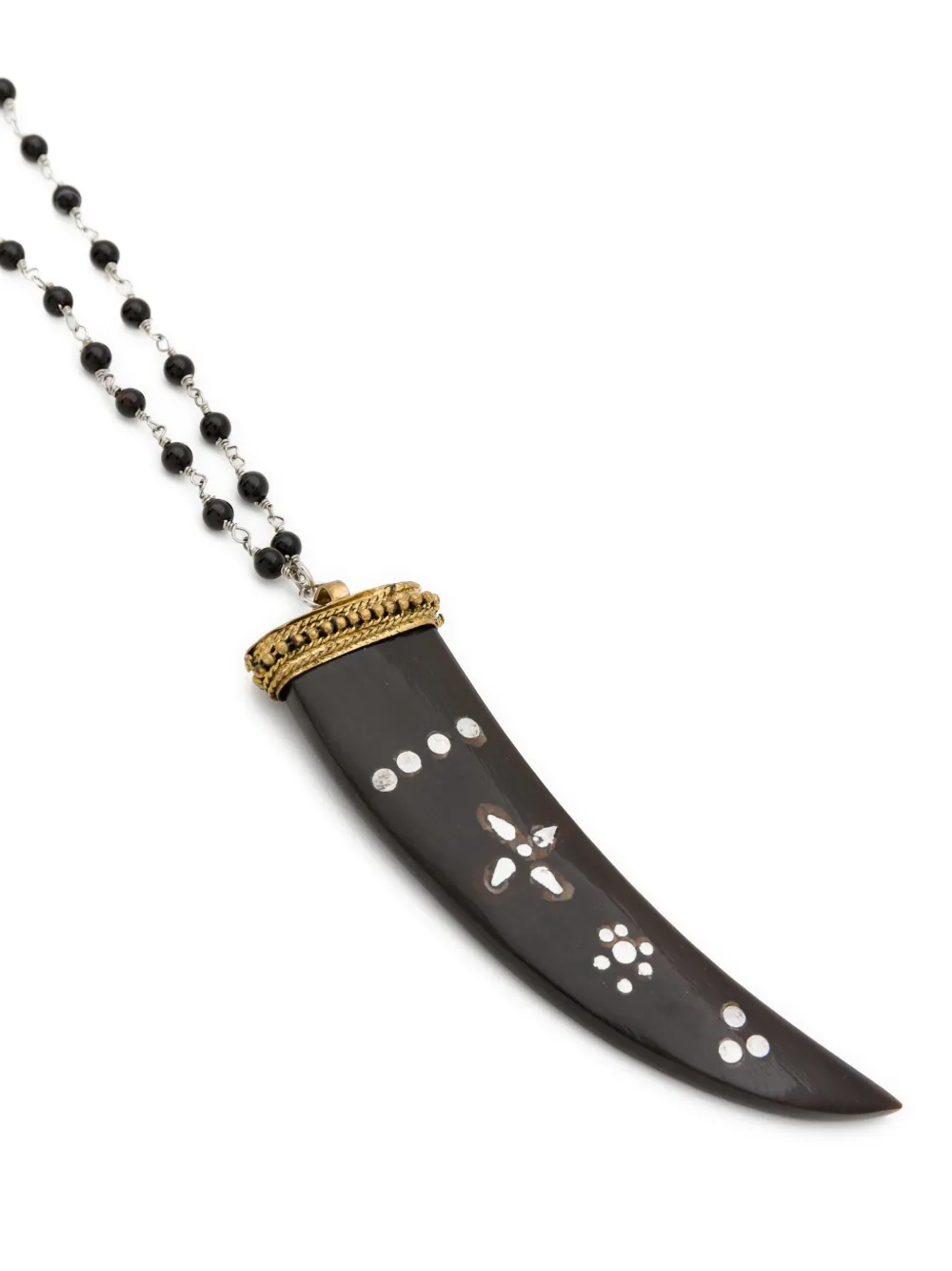 Blaklace Rosario Onice Necklace In Black