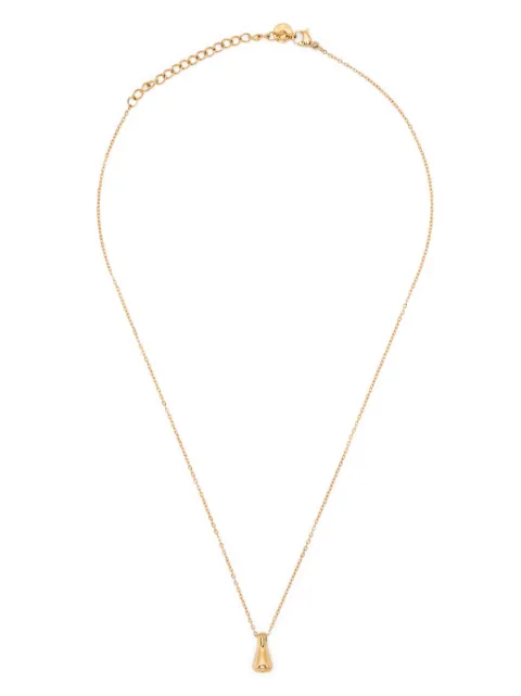 BLAKLACE teardrop-pendant necklace