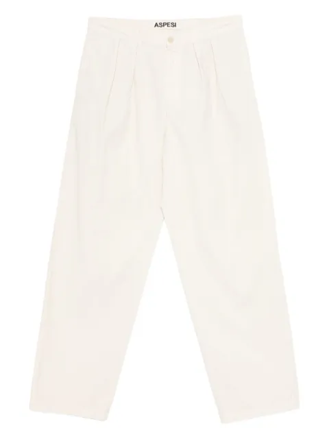 ASPESI pleated cotton trousers