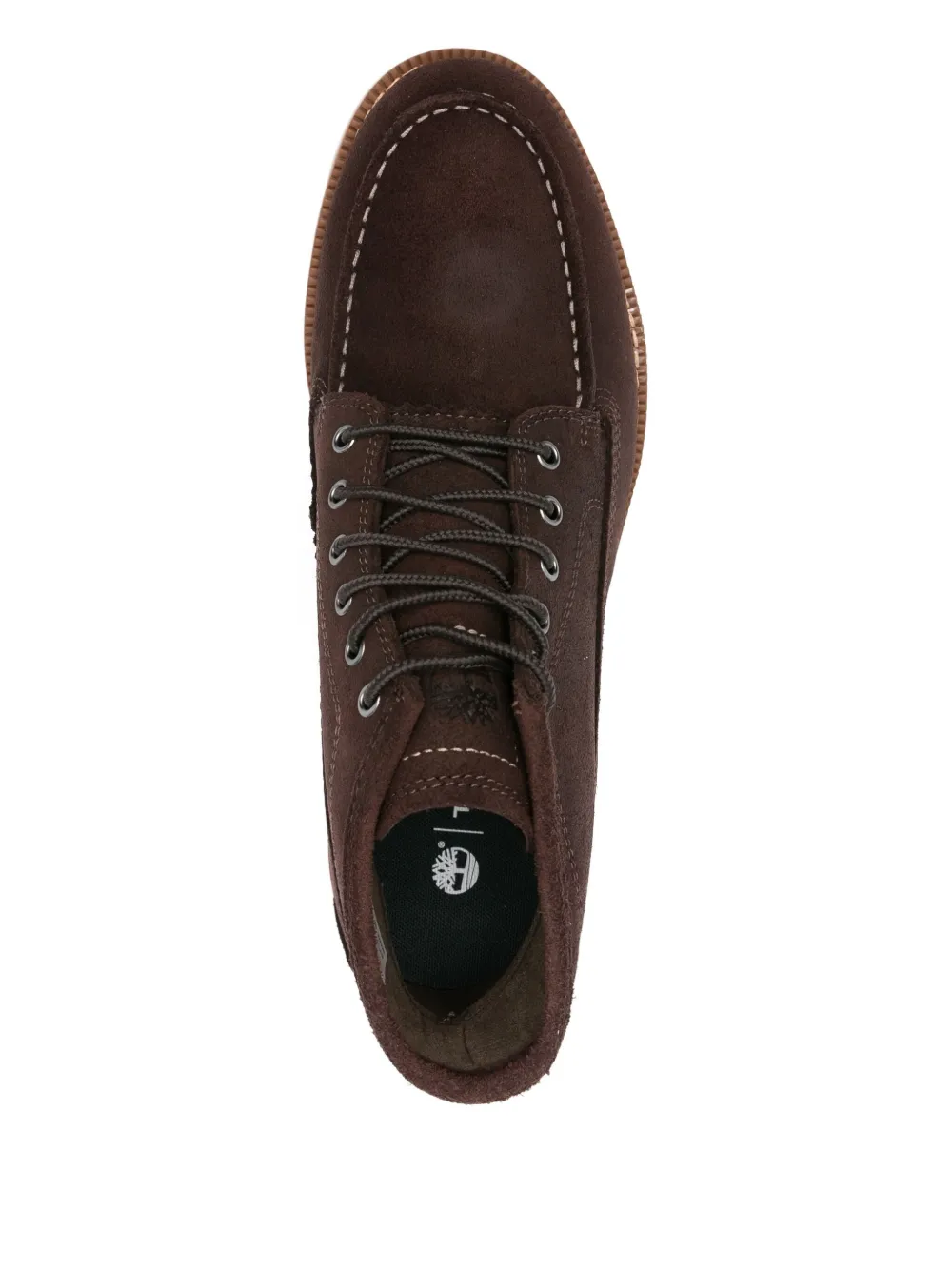 Timberland Chukka lace-up suede boots Brown