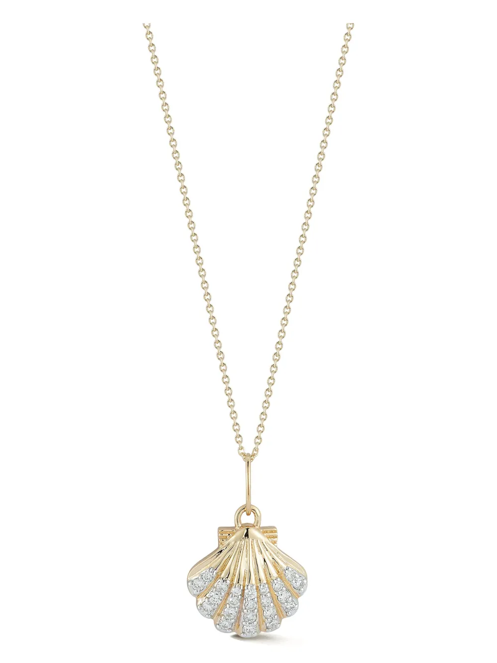 Mateo 14K yellow gold Venus diamond necklace - ゴールドトーン Mateo 14K yellow gold Venus diamond necklace - ゴールドトーン