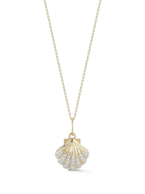 Mateo 14K yellow gold Venus diamond necklace