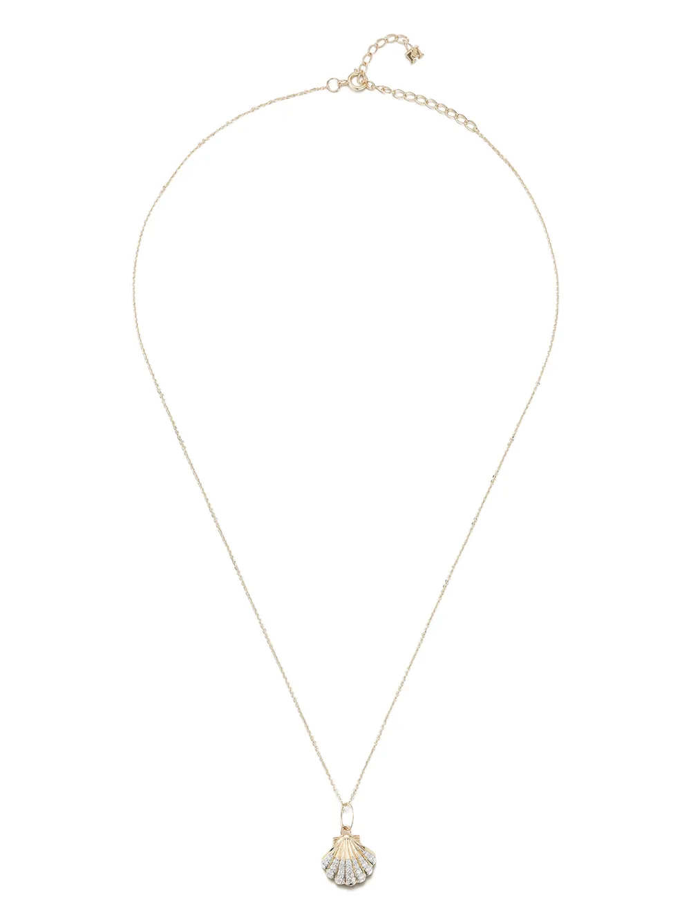 Mateo 14K yellow gold Venus diamond necklace - Oro