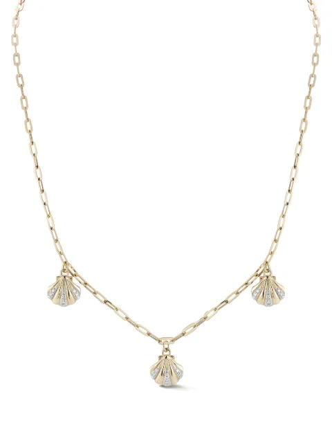 Mateo collier 3 Petite Venus en or 14ct à diamants