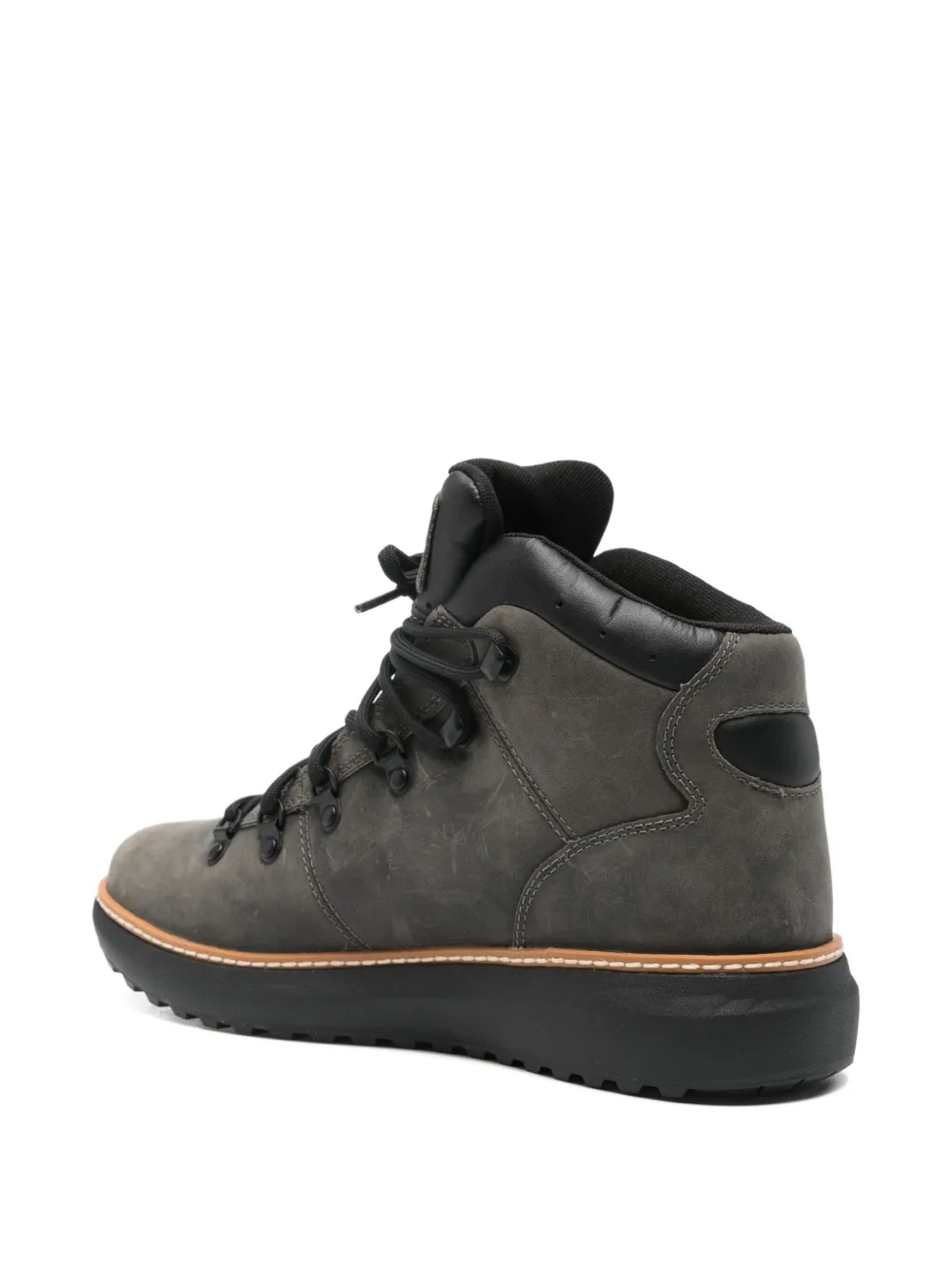 Timberland Hudson Road leren veterlaarzen Grijs