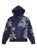 Alchemist floral-print hoodie - Blue