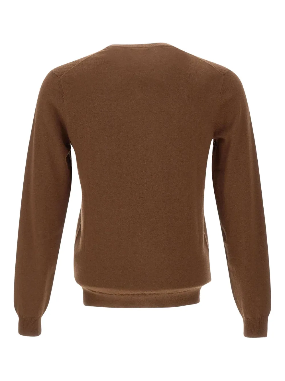 Sun 68 Logo-embroidered Ribbed-cuff Sweater In Multi