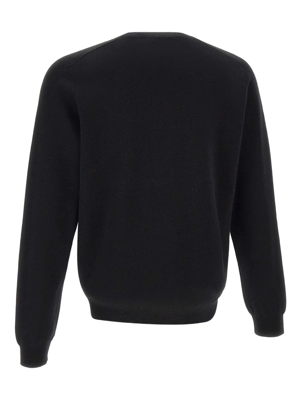 Maison Kitsuné embroidered-fox sweater Zwart