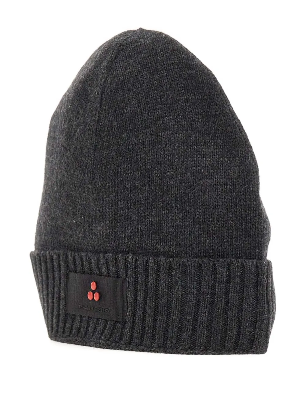 Peuterey Ribbed-cuff Beanie In Gray