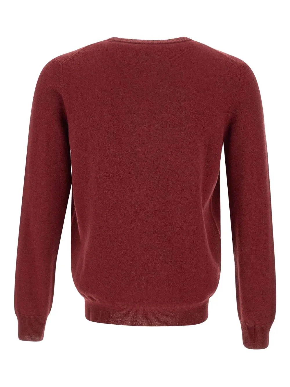 Kangra ribbed crew-neck sweater - Rood