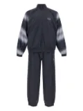 Ea7 Emporio Armani gradient-panel tracksuit - Blue