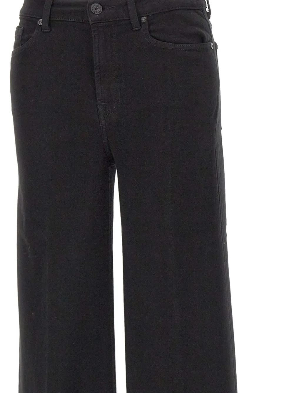 7 For All Mankind high-waist jeans Zwart