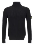 Stone Island ribbed turtle-neck sweater - Black