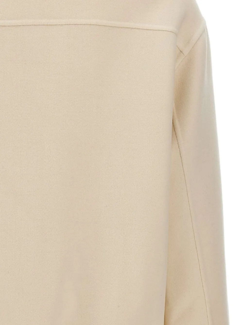 Eleventy ribbed-knit bomber jacket Beige