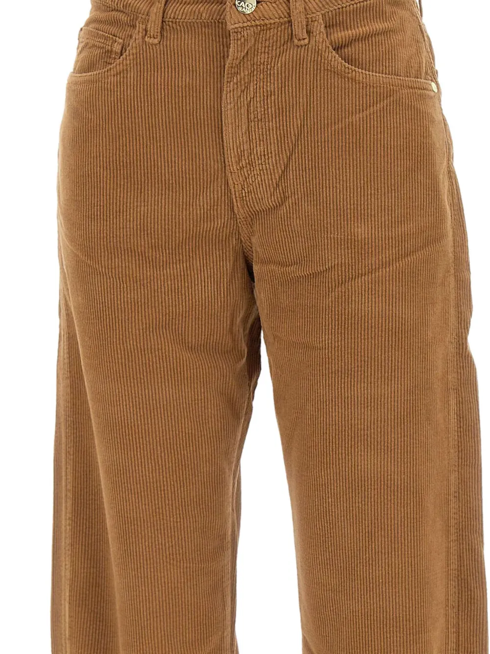 kaos Ribfluwelen broek Bruin