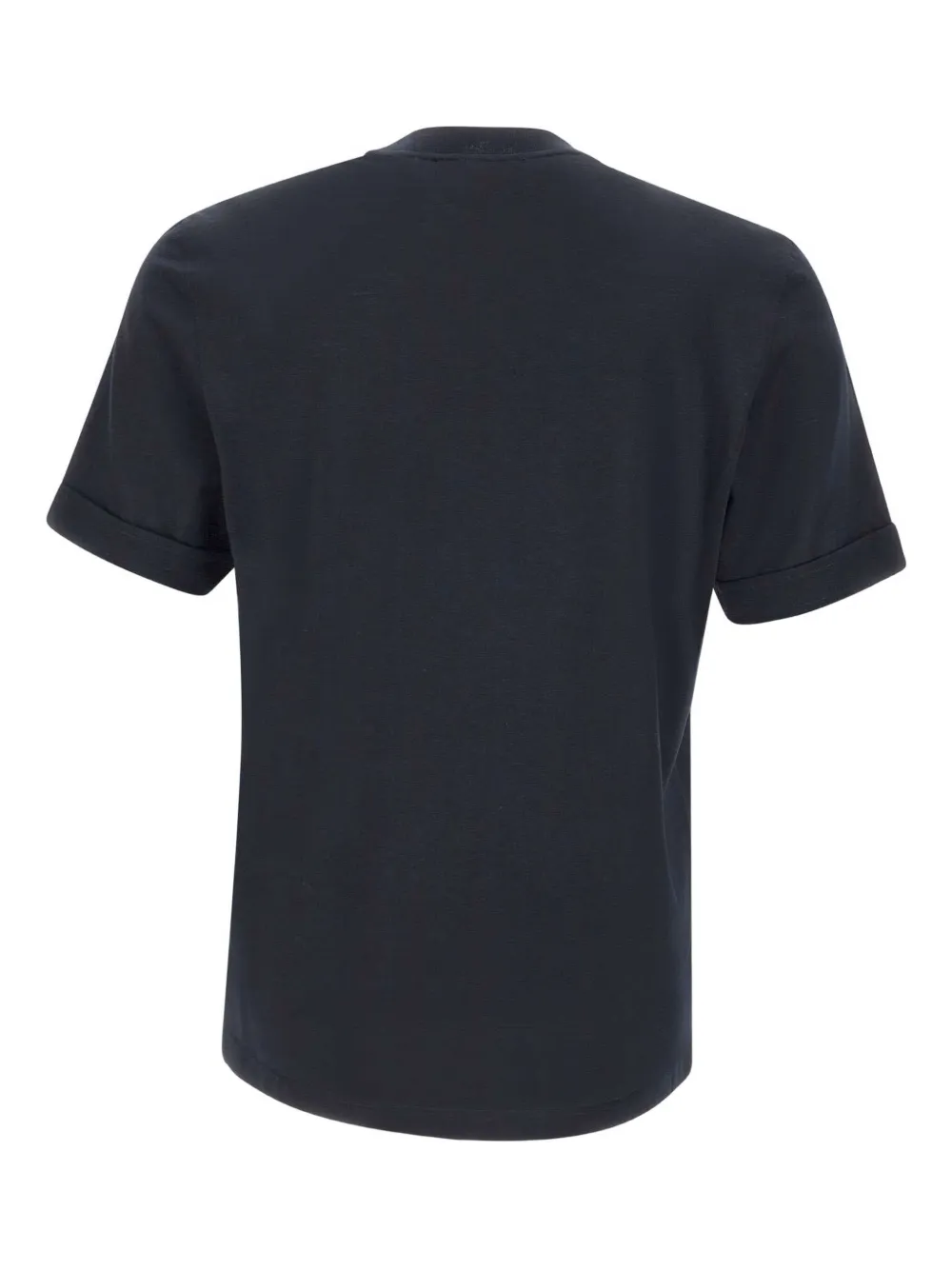 Gran Sasso crew-neck short-sleeve T-shirt - Blauw
