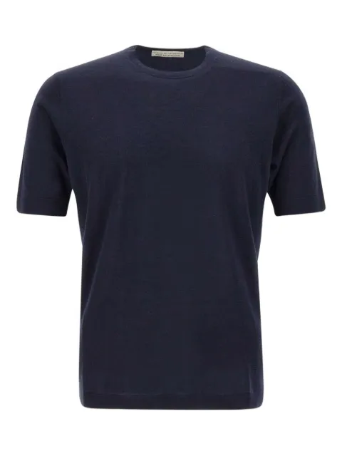 Filippo De Laurentiis playera tipo polo con dobladillo de canalé