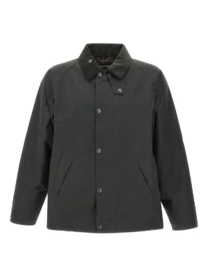 Barbour コーデュロイカラー ジャケット | ブラック | FARFETCH JP