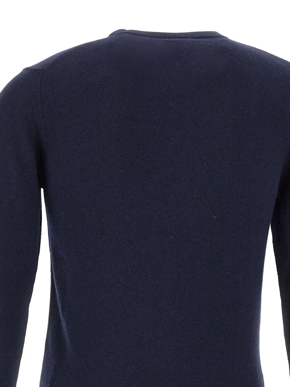 Colmar ribbed crew-neck sweater Blauw